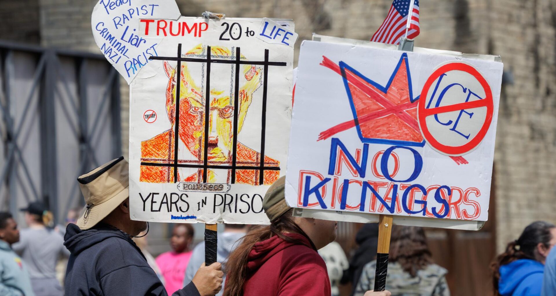 ‘Today’s protest is a beginning, today’s protest is hope’: Manhattan holds a third ‘No Kings’ protest