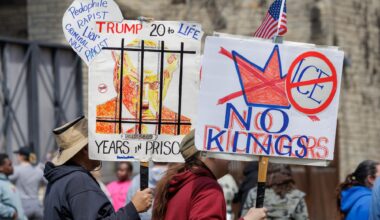 ‘Today’s protest is a beginning, today’s protest is hope’: Manhattan holds a third ‘No Kings’ protest