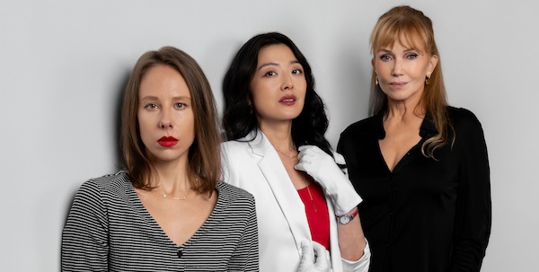 Christina Toth, Di Zhu, Rebecca De Mornay (Shawn Salley Photography)