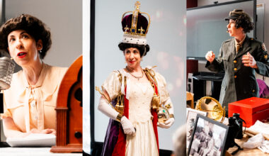 Queen Elizabeth takes afternoon tea in Swampscott