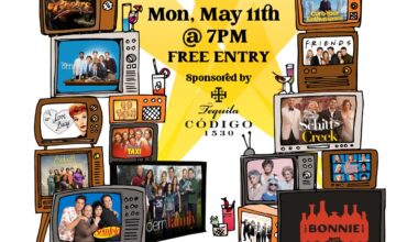 QUEENS CUP Cocktail Competition: Round 16, SITCOM SHOWDOWN