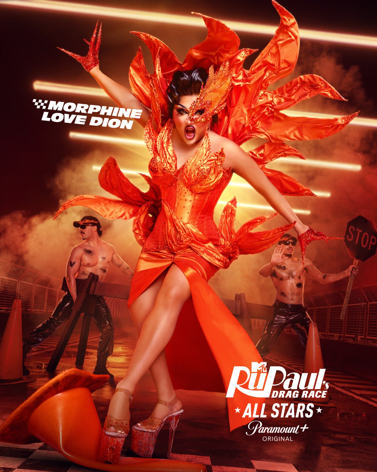 RuPaul’s Drag Race Season 11, featuring Morphine Love Dion.