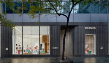 Rimowa's refreshed flagship at 535 Madison Avenue in NYC.