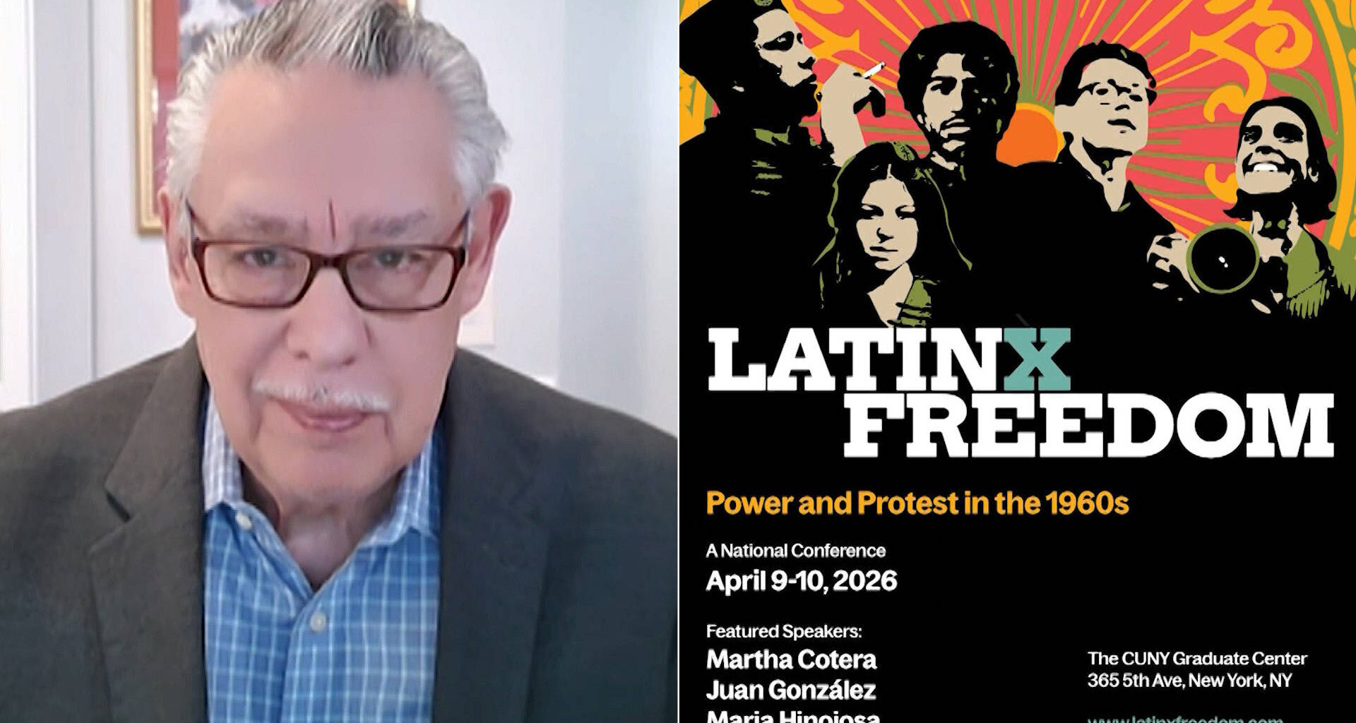 Juan González: “Latinx Freedom” Conference Will Be Landmark Gathering in NYC April 9-10