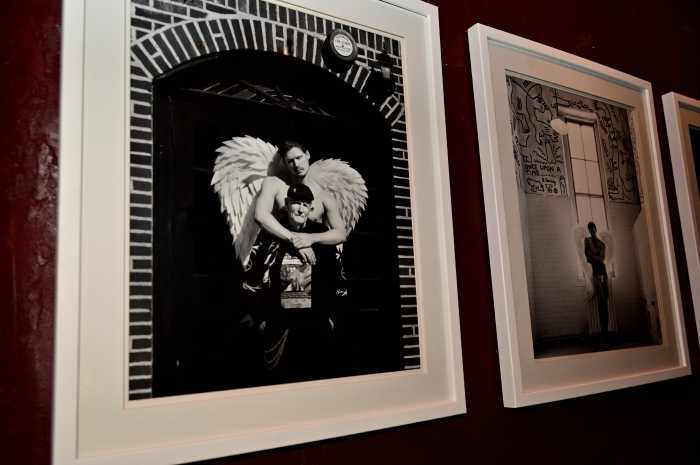 Steven Love Menendez's art on display at Boiler Room.