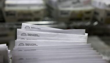 envelopes in a stack