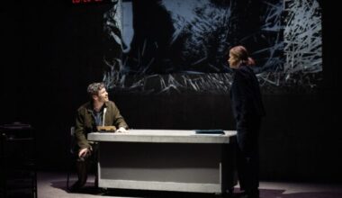 Luke Murphy and Sarah Dowling in Scorched Earth. Photo: Teddy Wolff