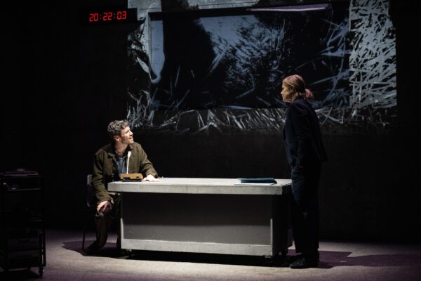 Luke Murphy and Sarah Dowling in Scorched Earth. Photo: Teddy Wolff