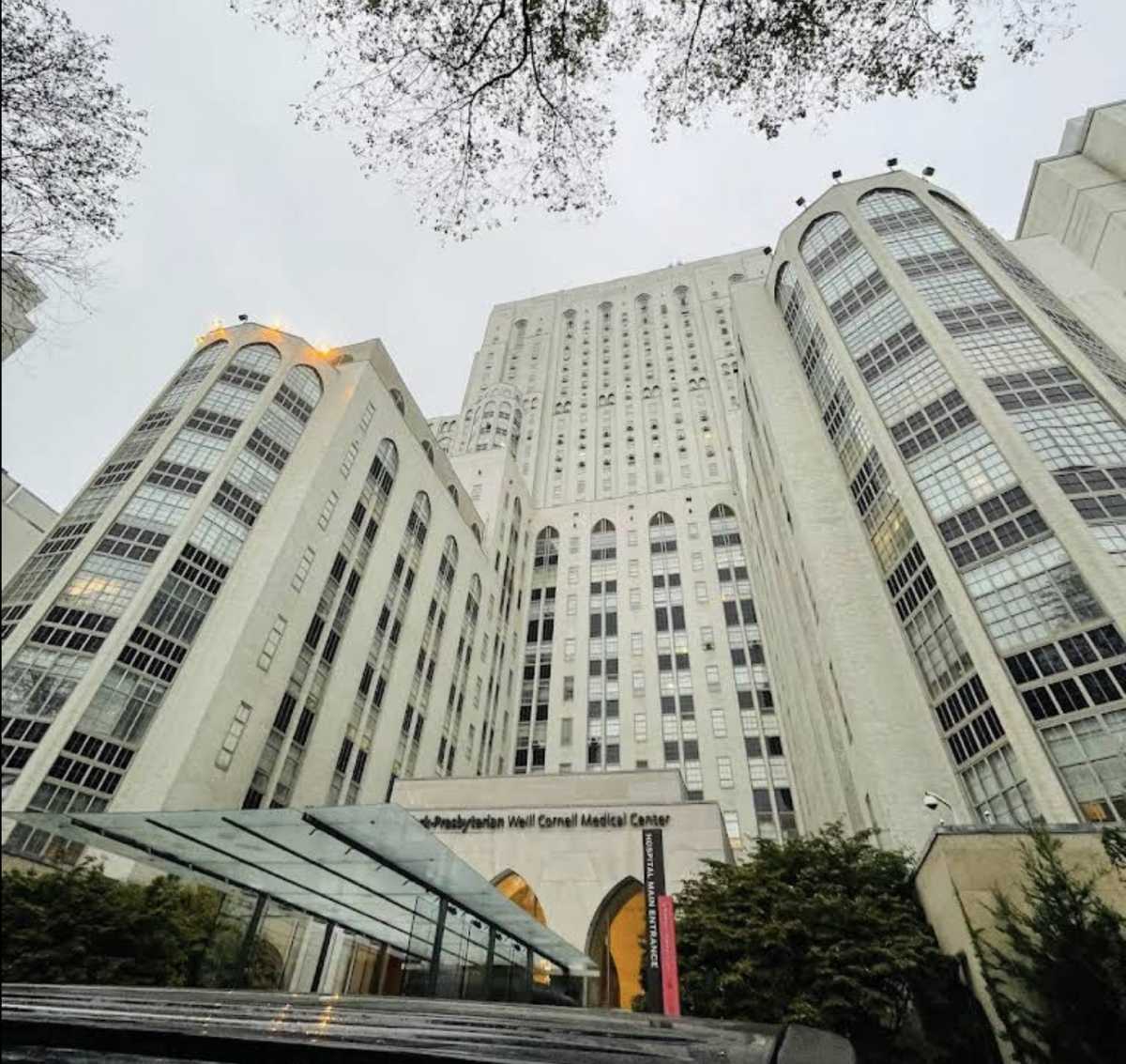 NewYork-Presbyterian Hospital's Weill Cornell Medical Center on the Upper East Side in Manhattan.