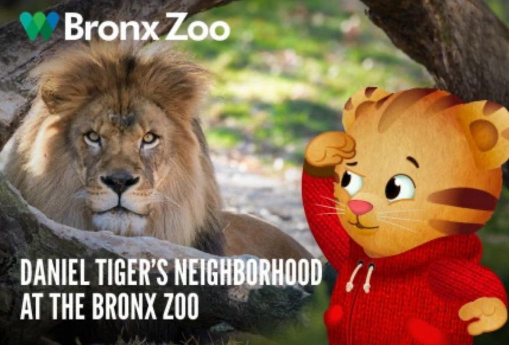 Immersive Daniel Tiger’s Neighborhood Exhibit at the Bronx Zoo