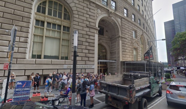 Education officials are asking the public to weigh in on the proposal, which hinges on the PEP authorizing the closure of another school in the same building in Lower Manhattan (pictured), the Urban Assembly School of Business for Young Women. (Google)