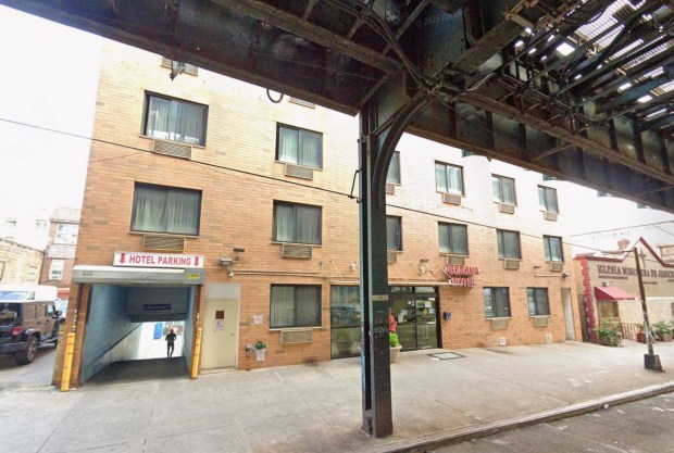 The Corona Hotel on Roosevelt Ave. in Queens. (Google)