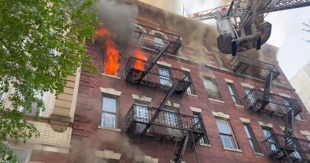 FDNY firefighters respond to a fire on E. 187th St. in the Bronx on Tuesday, April 21, 2026. (Courtesy of Abdulruman Albahri)