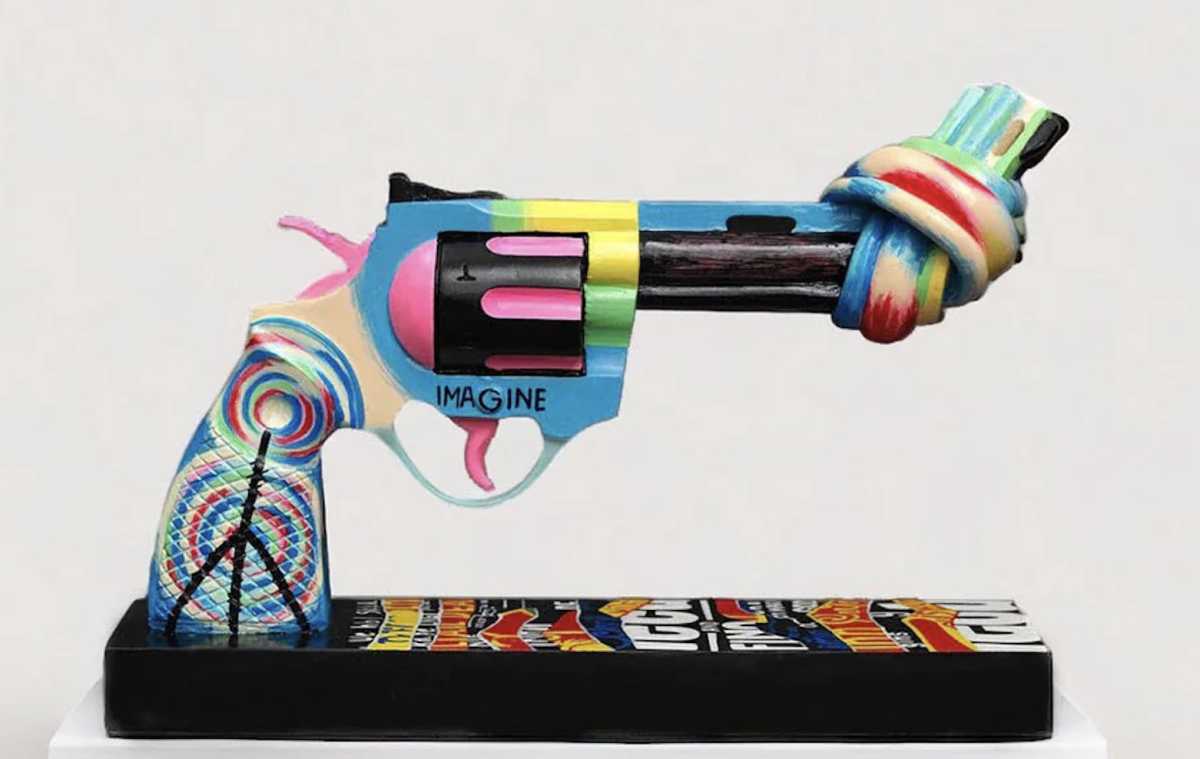 free Brooklyn workshop invites teens to reimagine the Knotted Gun • Brooklyn Paper