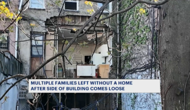 News 12 | Brooklyn | Rear Wall Collapse At Abandoned Fort Greene Property Displaces Ten Residents