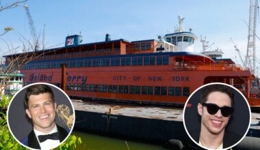 How Can Colin Jost and Pete Davidson Offload Their Boondoggle Ferry? Sink It, Artificial Reef Experts Say