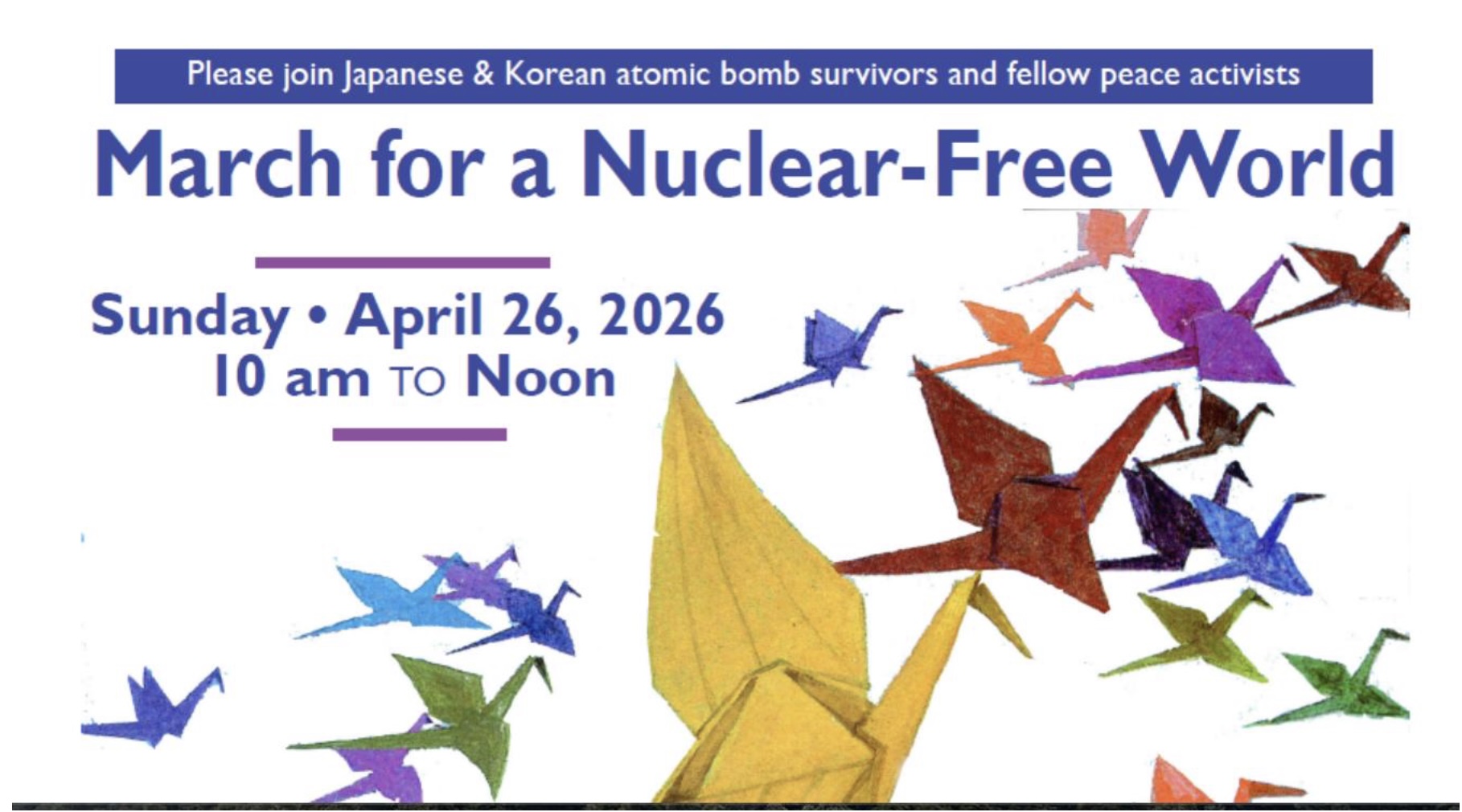 March for a Nuclear-Free World