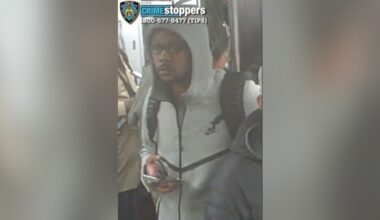 Man slashed in face on Manhattan subway train, pics of wanted suspect released