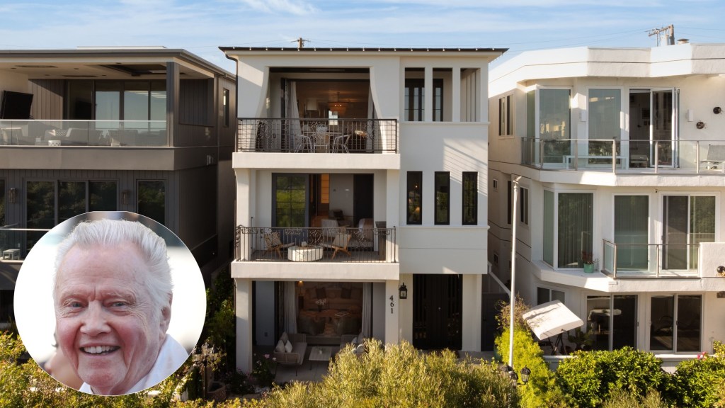Jon Voight-linked Manhattan Beach home finds a buyer in 25 days – Orange County Register