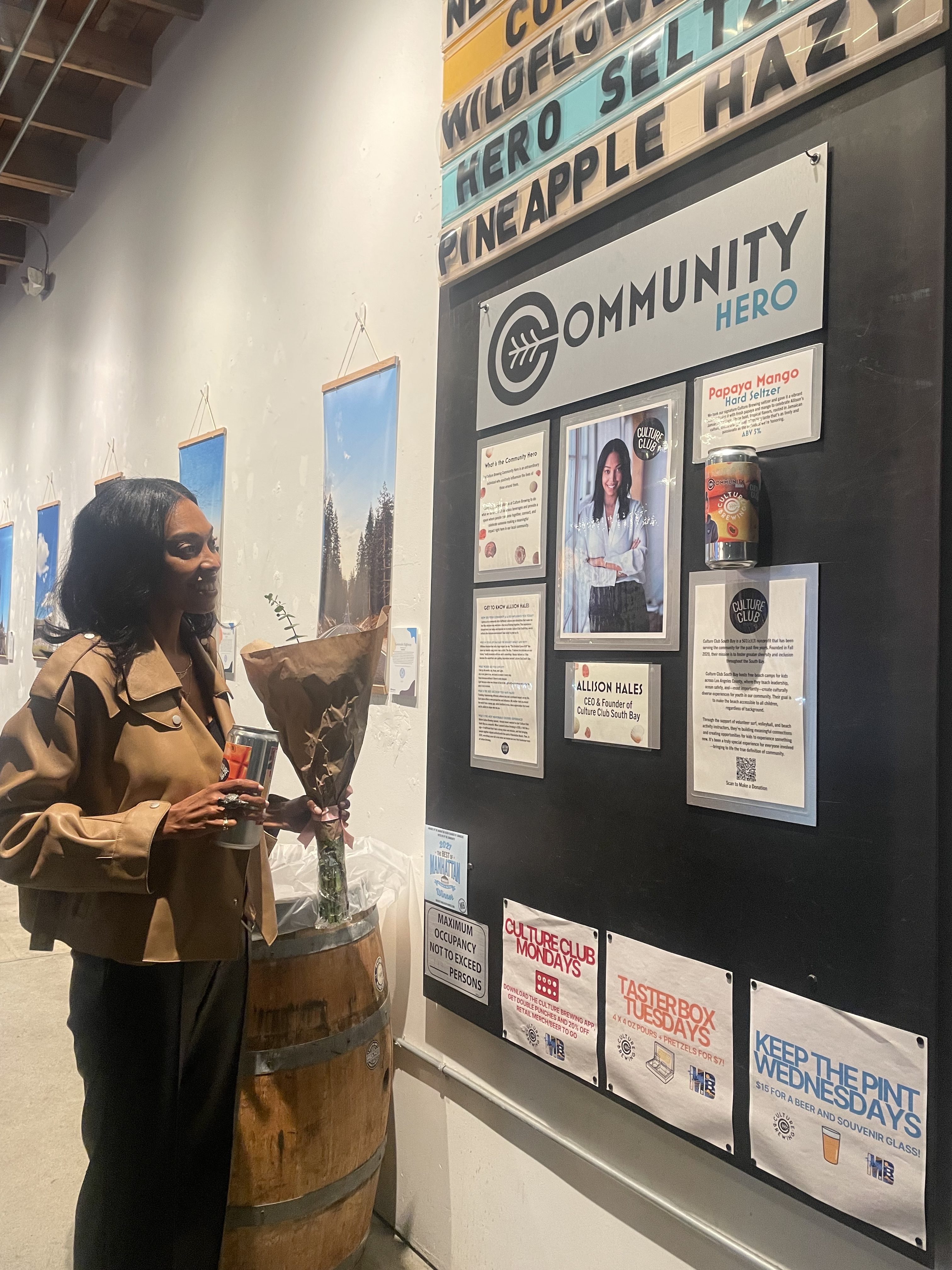 Allison Hales, founder and CEO of Culture Club South Bay,...