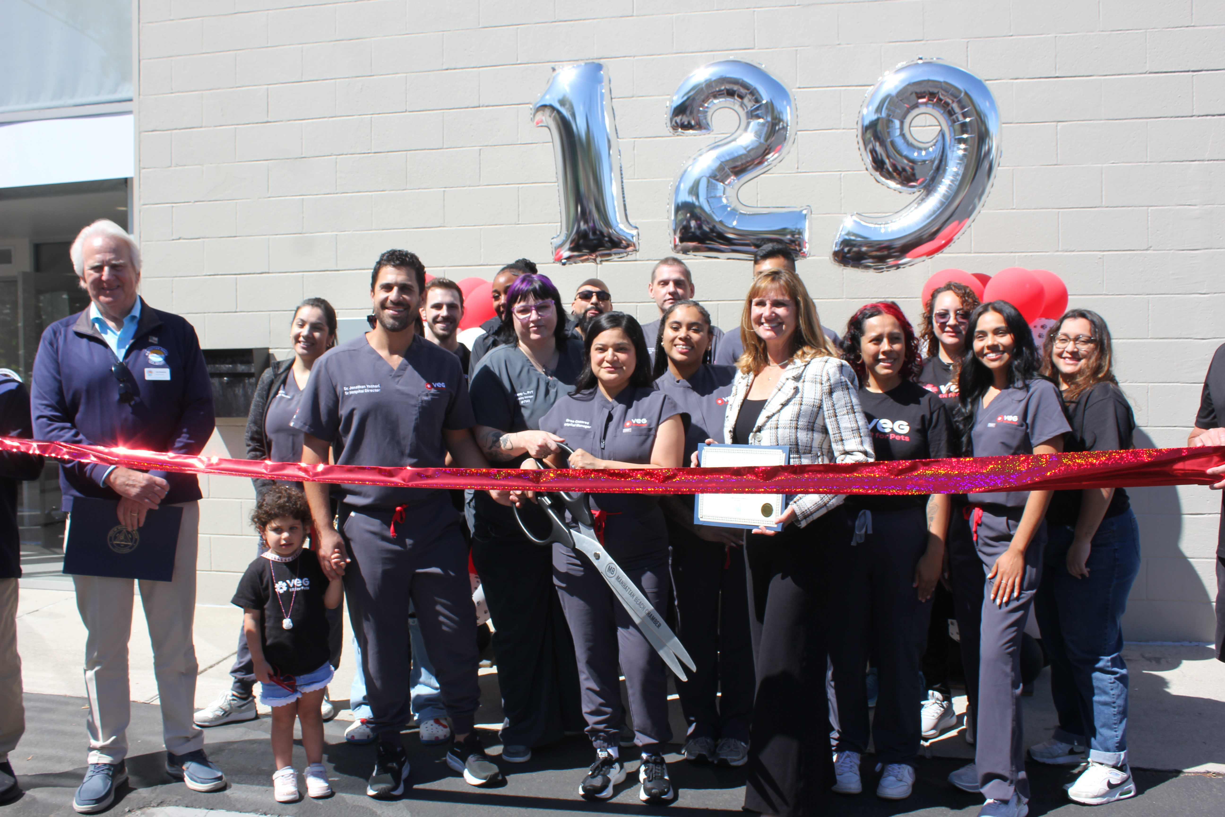 VEG ER for Pets celebrated its grand opening with a...