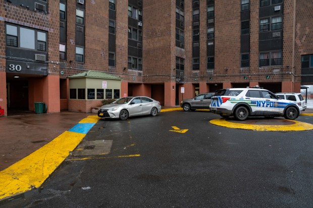 Police respond after Justin Chatfield, 21, was fatally shot inside an apartment building on Richman Ave. in the Bronx.