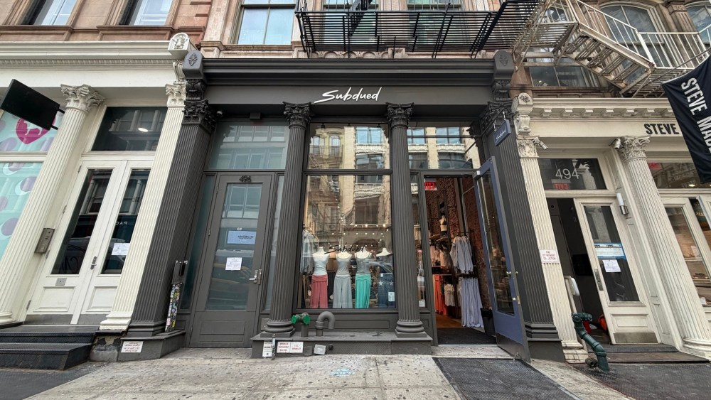 The Subdued flagship store in New York's SoHo.