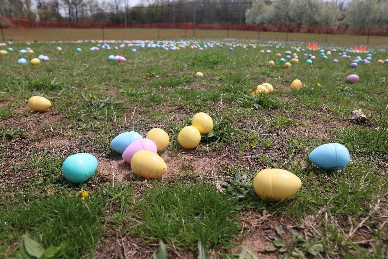 Easter event, Catholic Charities on April 19, 2025