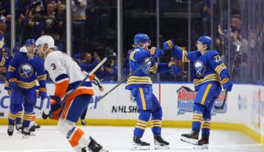 Sabres inch closer to clinching playoff spot, lose Sam Carrick to injury: 3 thoughts