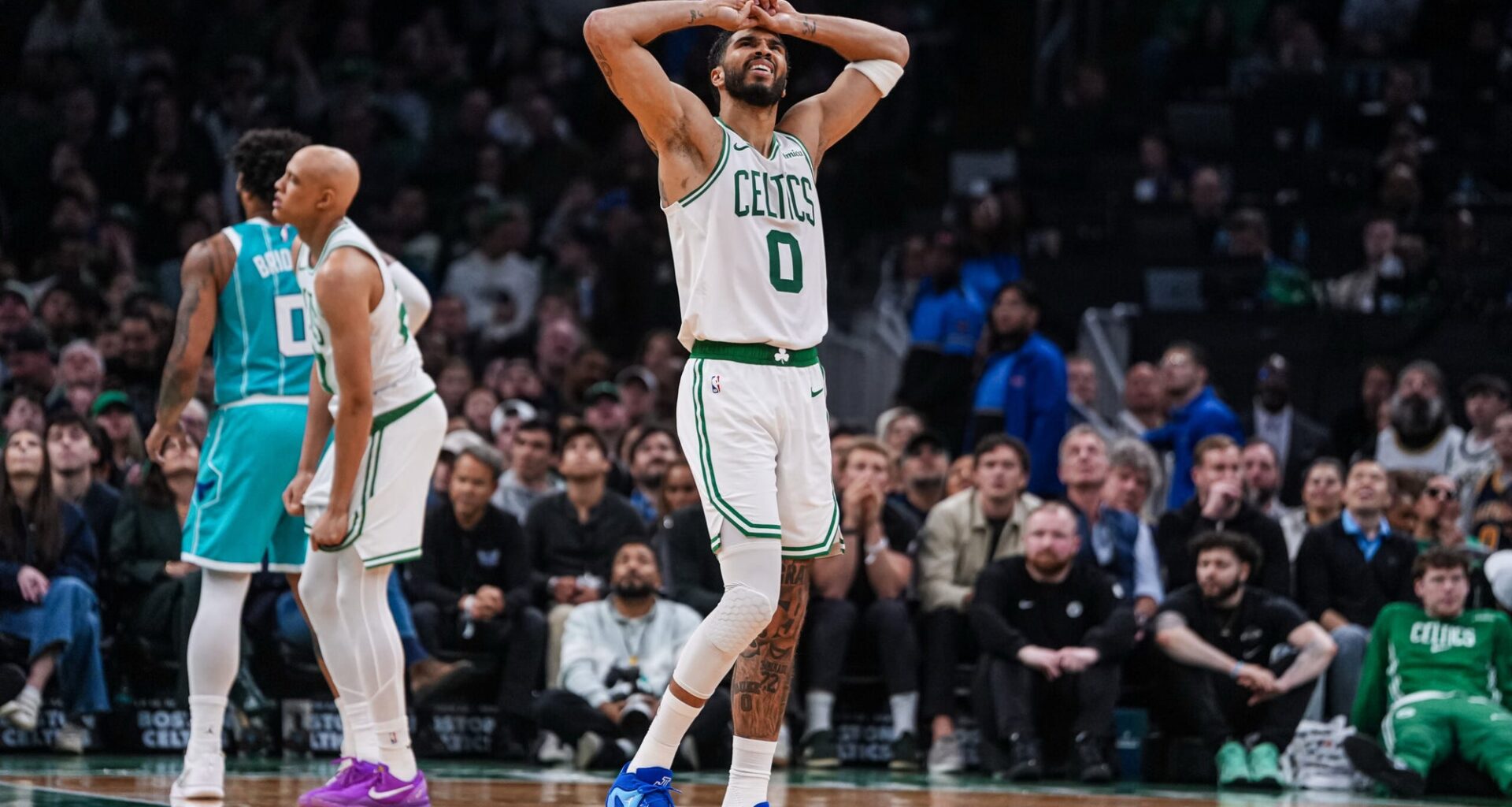 Jayson Tatum 'not thrilled' for first game at New York since injury - 98.5 The Sports Hub