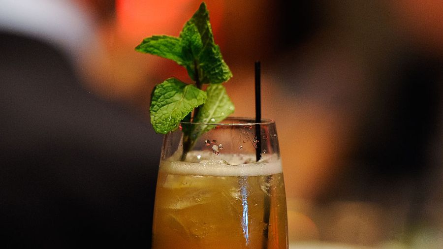 Queen Anne cocktail bar...