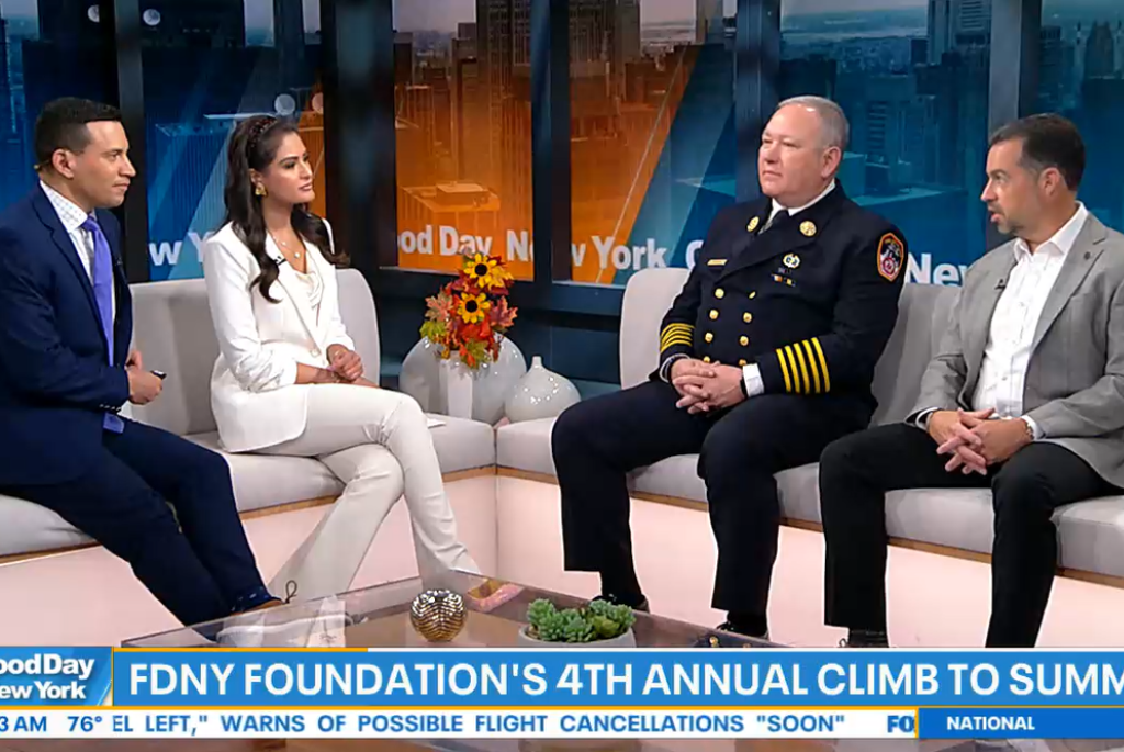 FDNY and FDNY Foundation talk upcoming Climb to Summit on Good Day New York