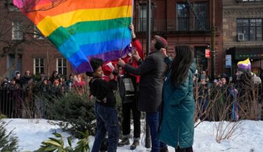 Trump administration agrees to keep flying a rainbow Pride flag at the Stonewall National Monument in New York