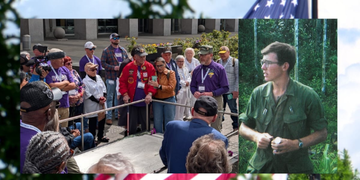 Retired Sioux City veteran recognized at Purple Heart Patriot Project in New York City