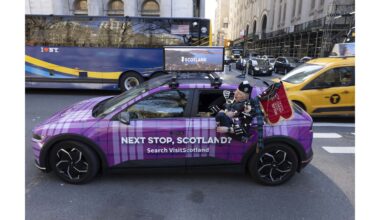Scotland Brings Tartan Taxis to Manhattan for NYC Tartan Week