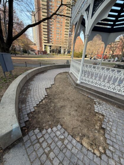 Tribeca Citizen | The young vandals of Washington Market Park