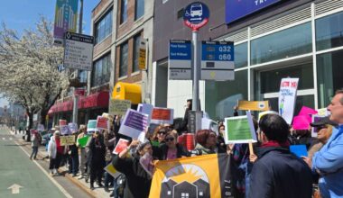 Local seniors rally against proposed relocation of bus stop on Queens Boulevard in Sunnyside – QNS