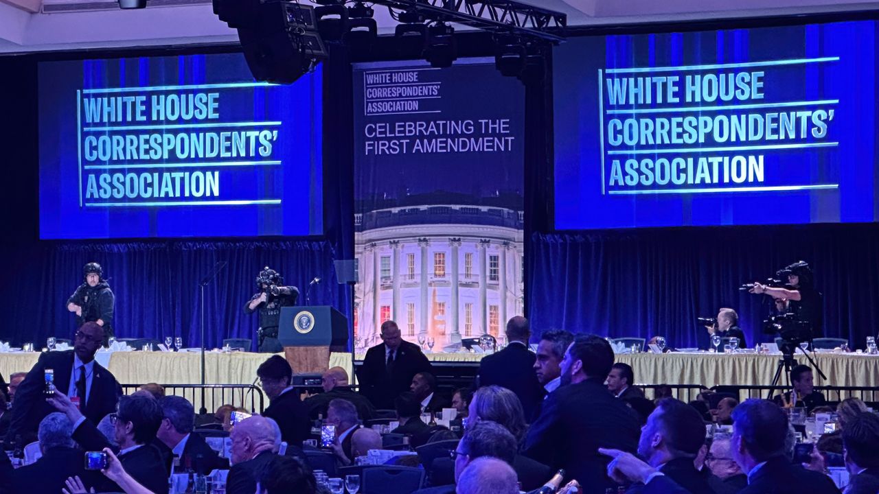 response at correspondents dinner