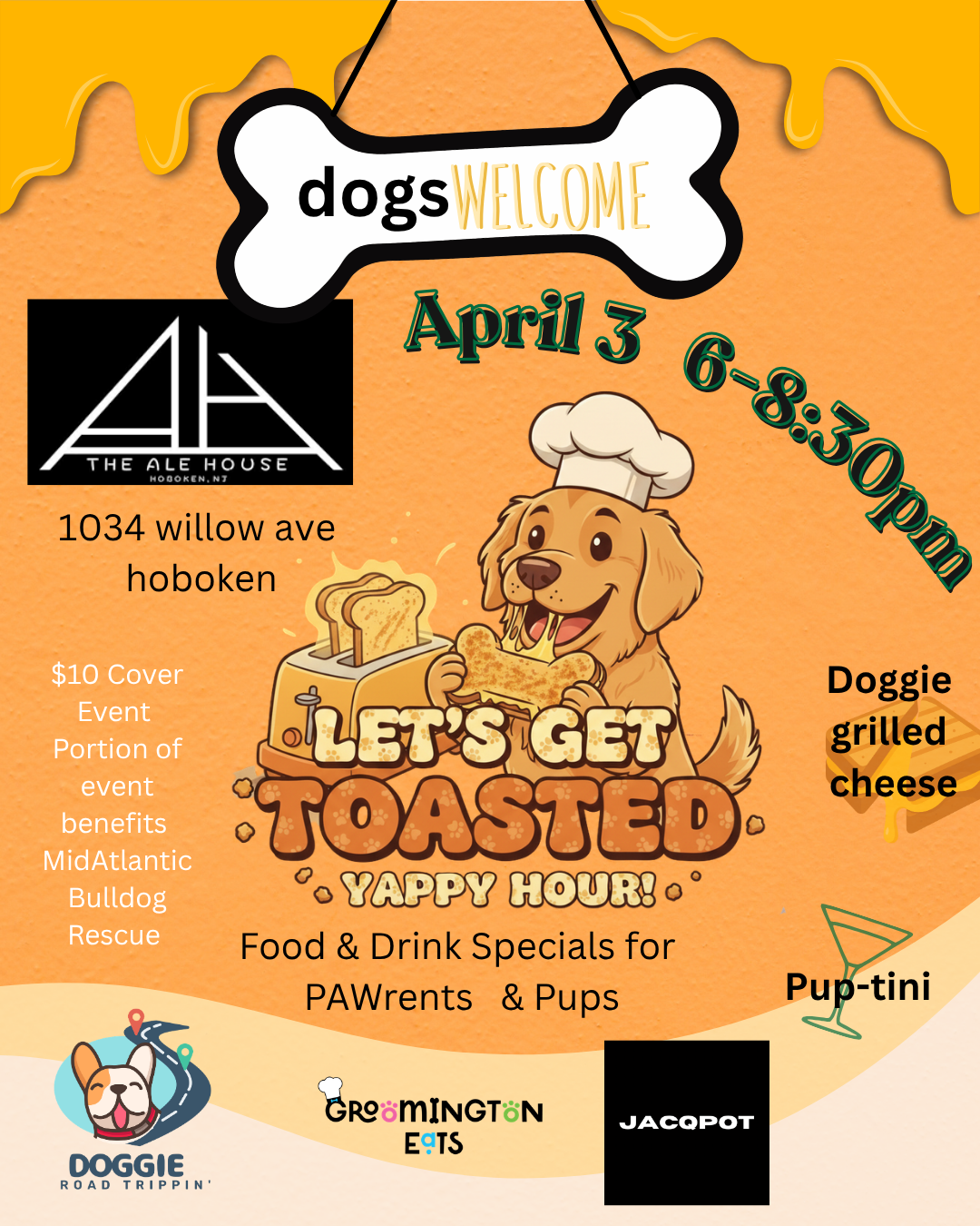 Let’s Get Toasted Yappy Hour