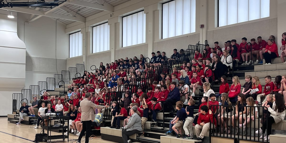 New York Times bestselling author visits Topeka school