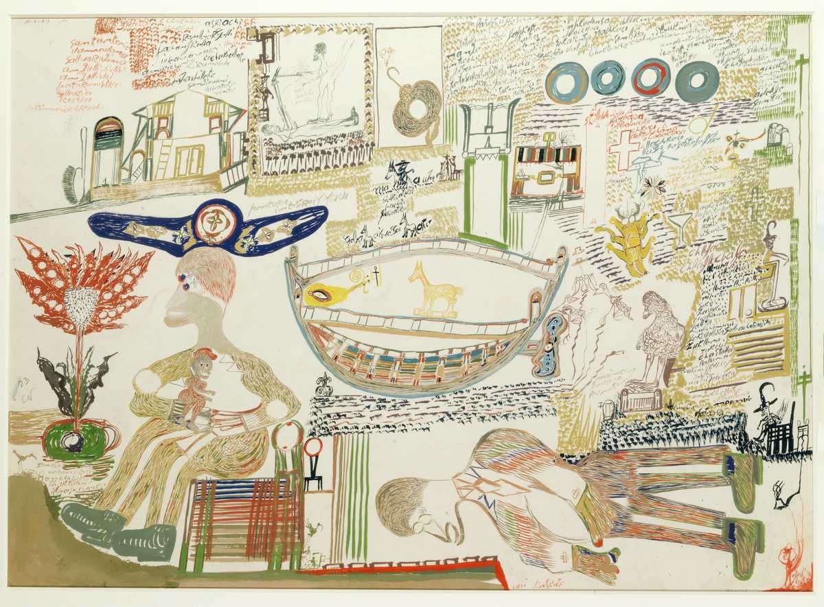 "Untitled," on display at the American Folk Art Museum.