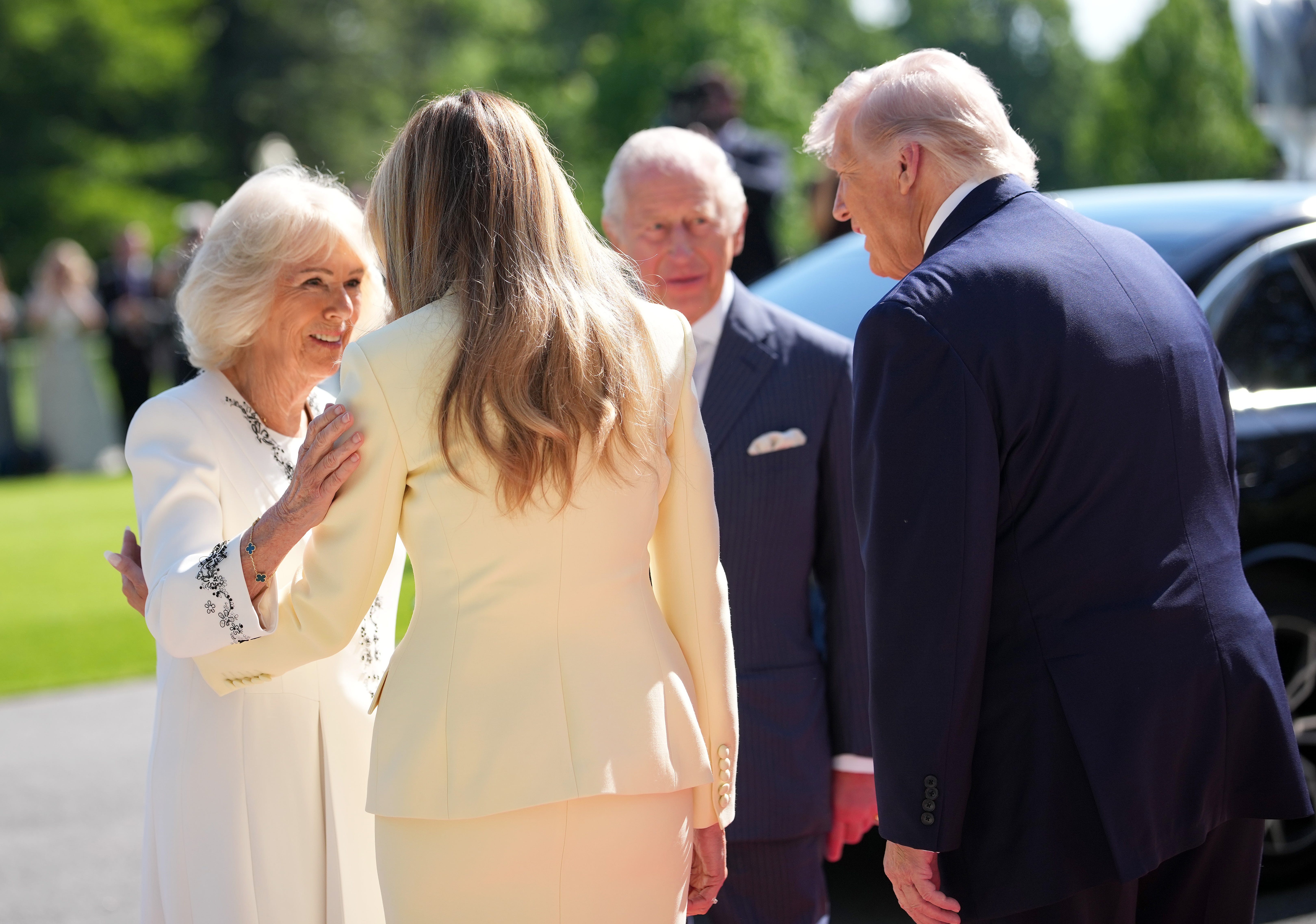King Charles III And Queen Camilla Begin State Visit To The United States Of America
