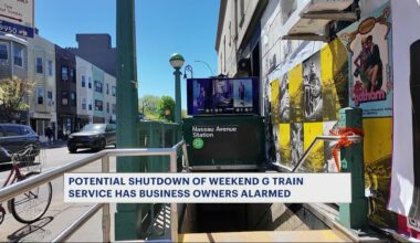 News 12 | Brooklyn | Greenpoint Leaders Raise Alarm Over Potential Months Without G Train Weekend Service