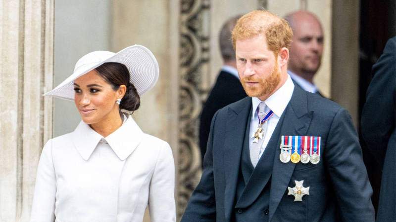 The Queen insisted a lady-in-waiting attend every meeting with the Sussexes.MEGA