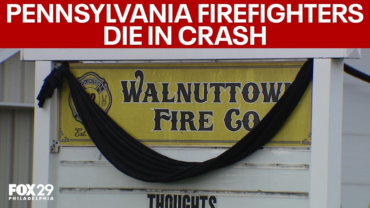 2 Berks County firefighters killed in crash during search for missing woman