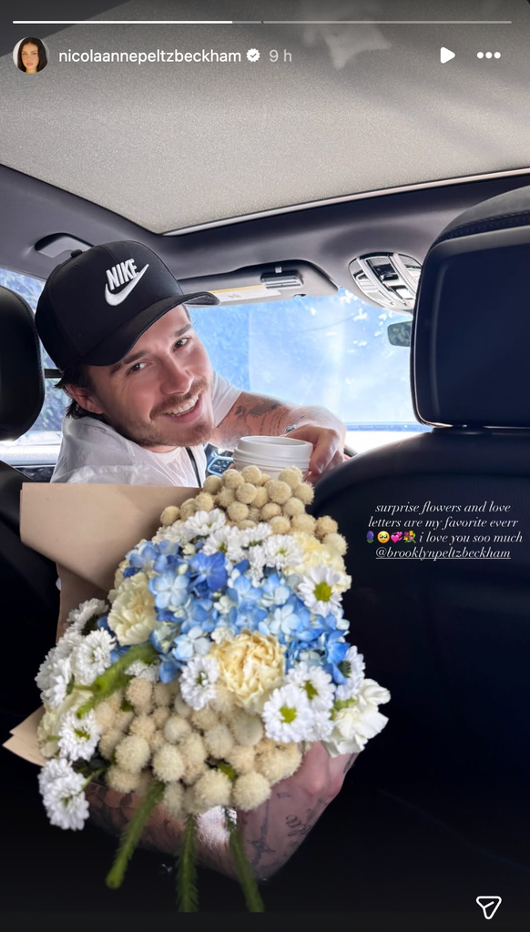Brooklyn surprises Nicola with a post-anniversary gift