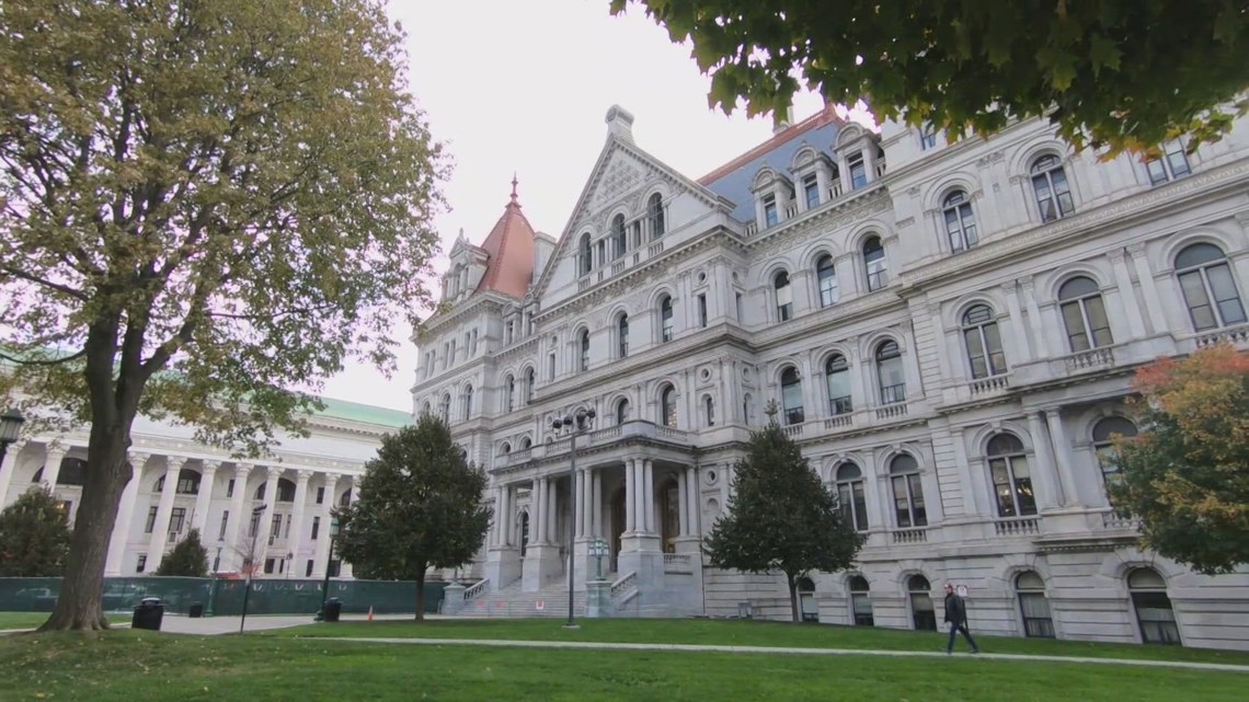 New York State budget is a week late, possibly signaling a shift in power in Albany
