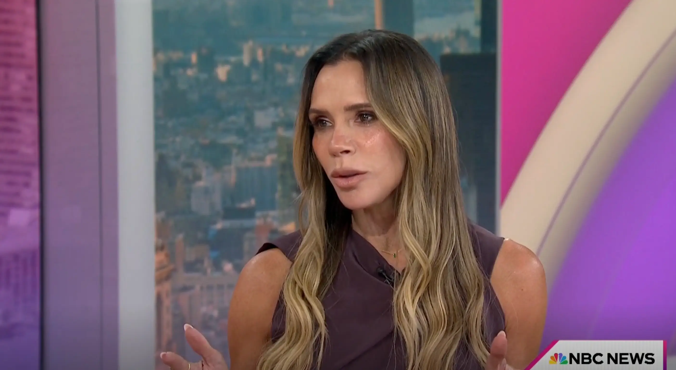 Victoria addressed how she and David get through the 'tough times' (NBC)