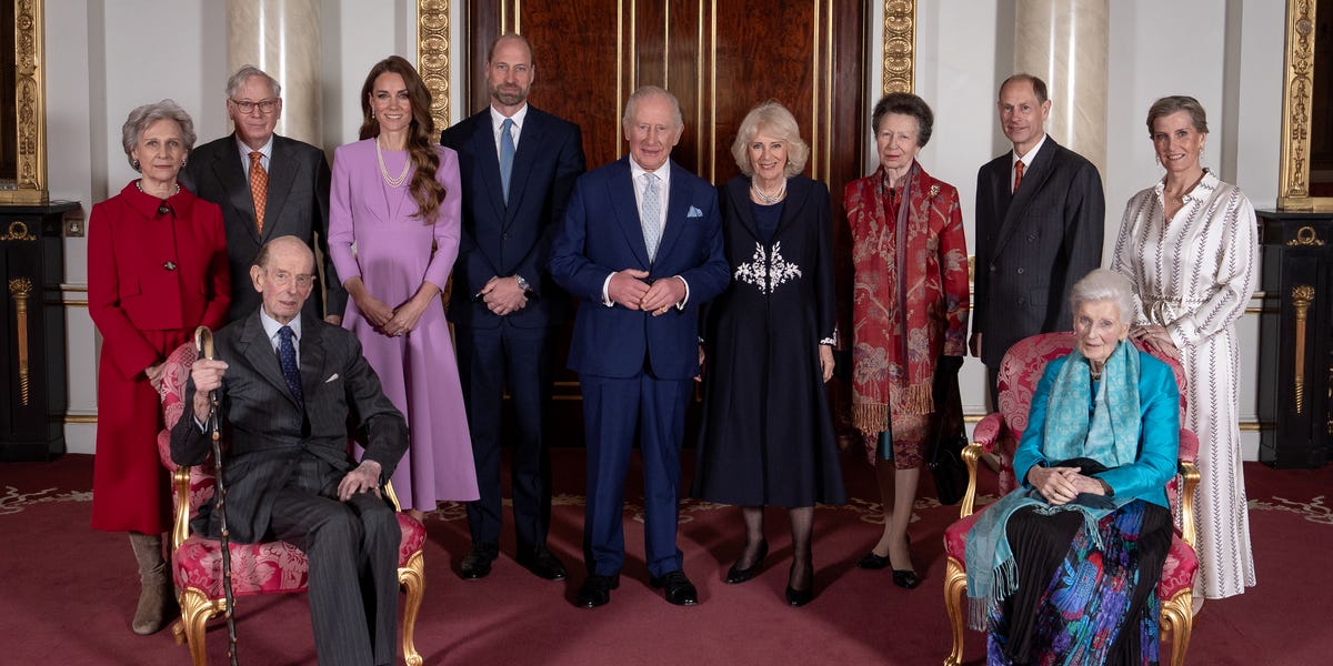 All 11 Senior Working Royals Pose for a Rare Photograph Together on the 100th Anniversary of Queen Elizabeth’s Birth