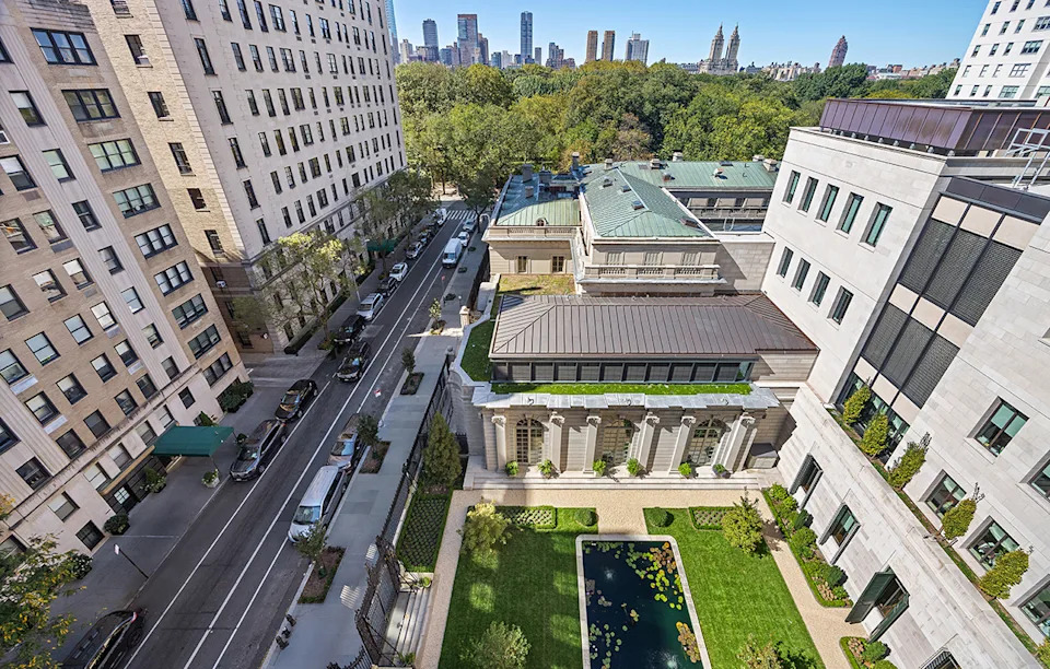15 East 70th Street PHB New York NY garden view